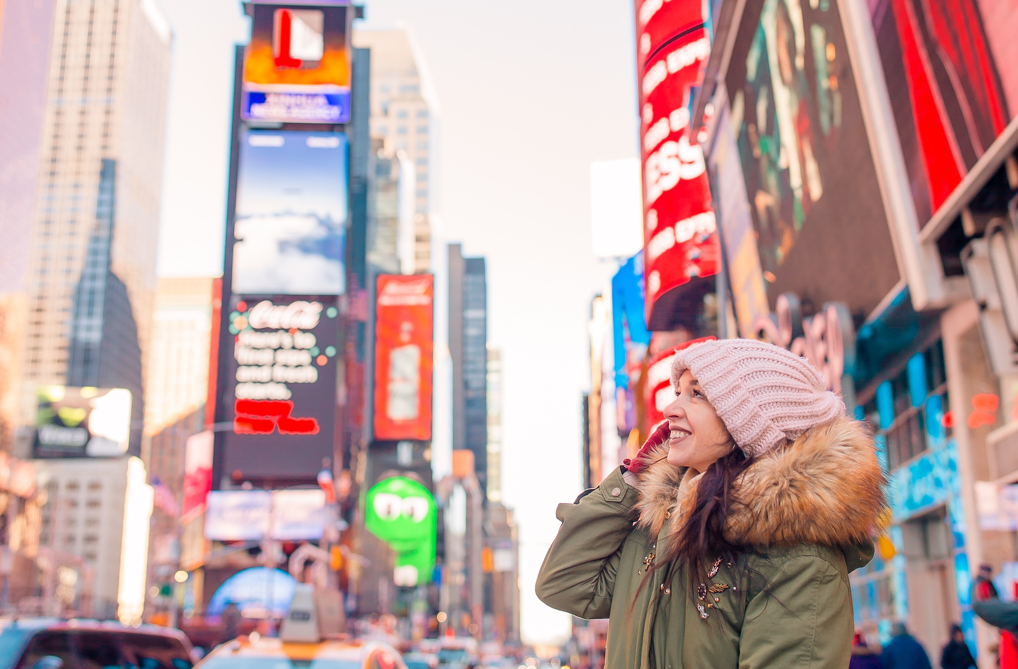 Ad Testing in real time in New York Times Square from Live Well Insights from Olinger Market Research for Marketing Teams